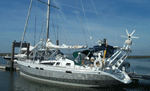 Tin Tin is a very highly specified Ovni 435 from 2006; coded for eight but at her best with six.   Aluminium construction with a lifting keel and rudder make her a 'go anywhere' boat